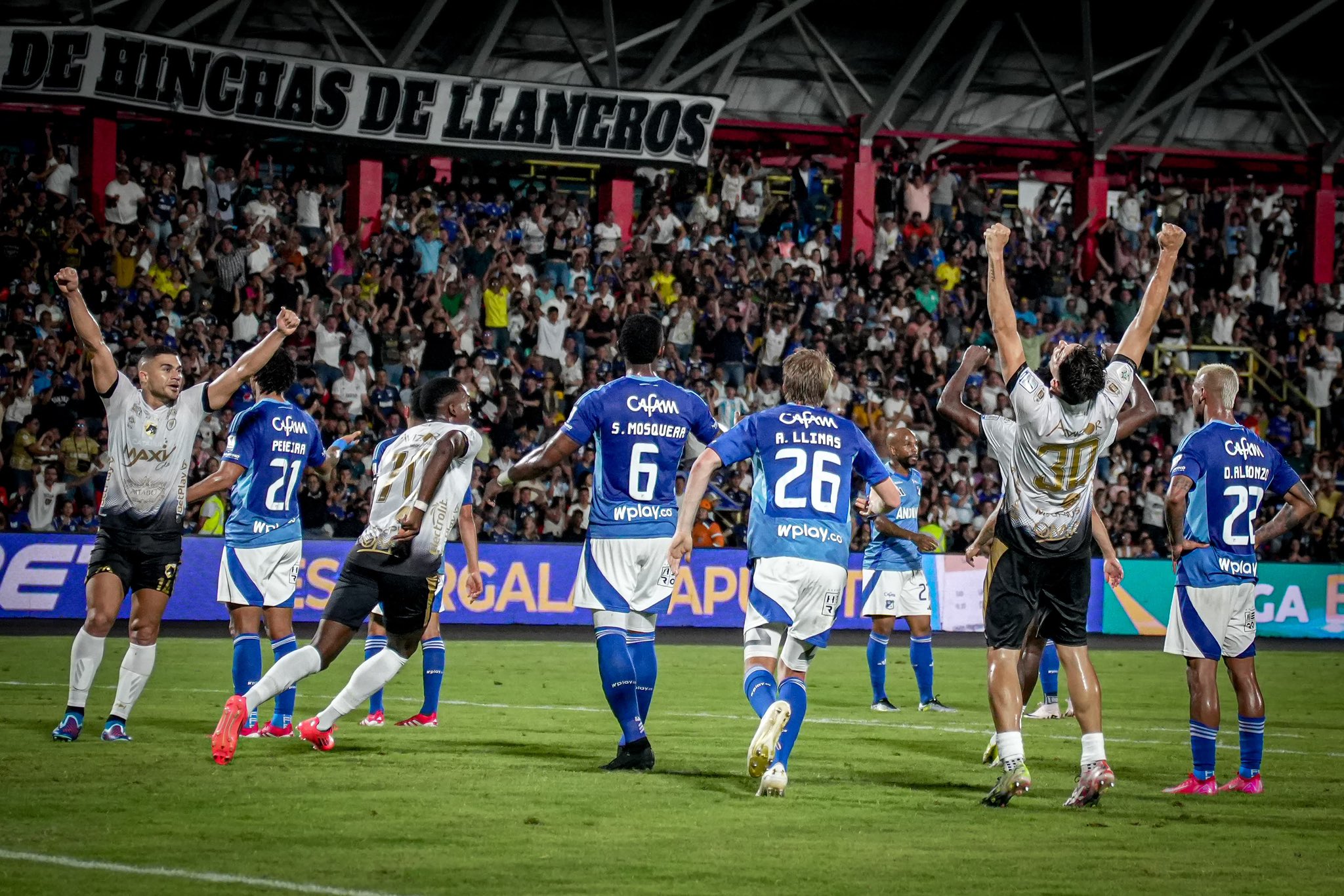En el minuto 91 a Millonarios se le escapó la victoria en Villavicencio