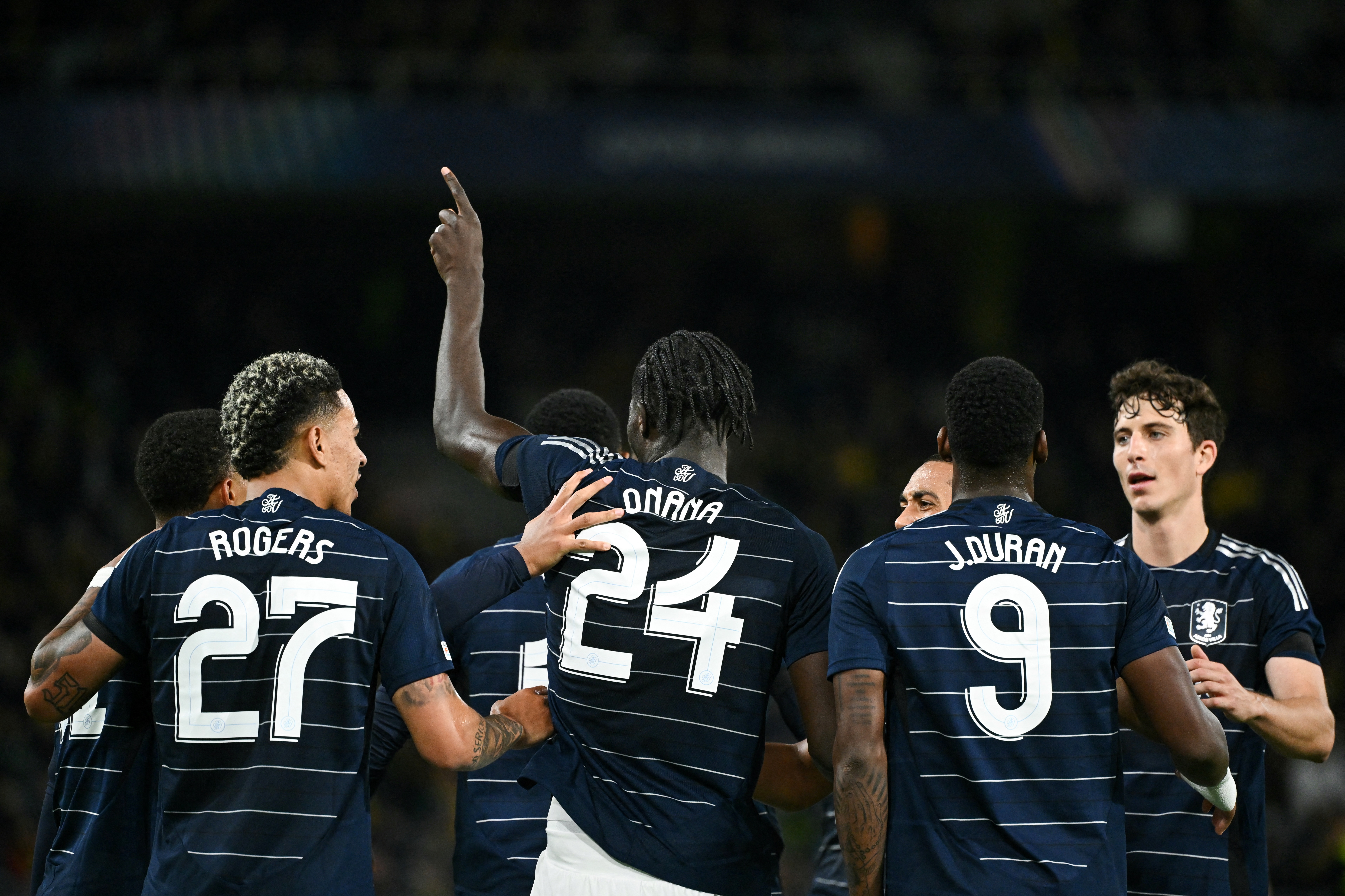 Vea la goleada de Aston Villa de Jhon Jader Durán en la Champions League: video