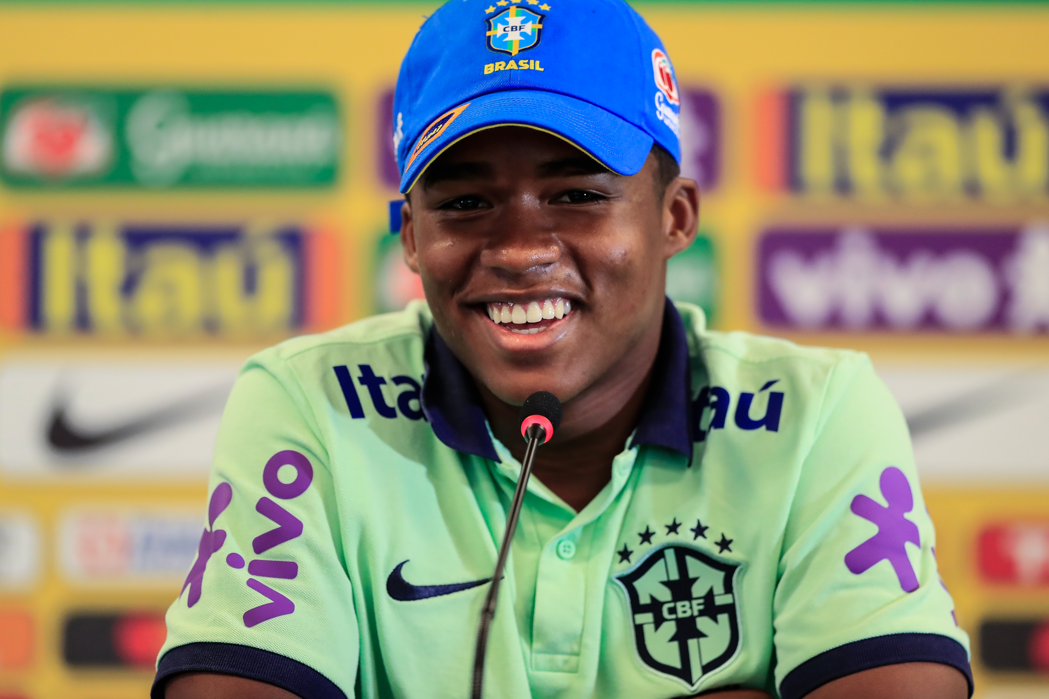 Endrick Felipe, la joya de Brasil, habló sobre Messi y del duelo contra Argentina
