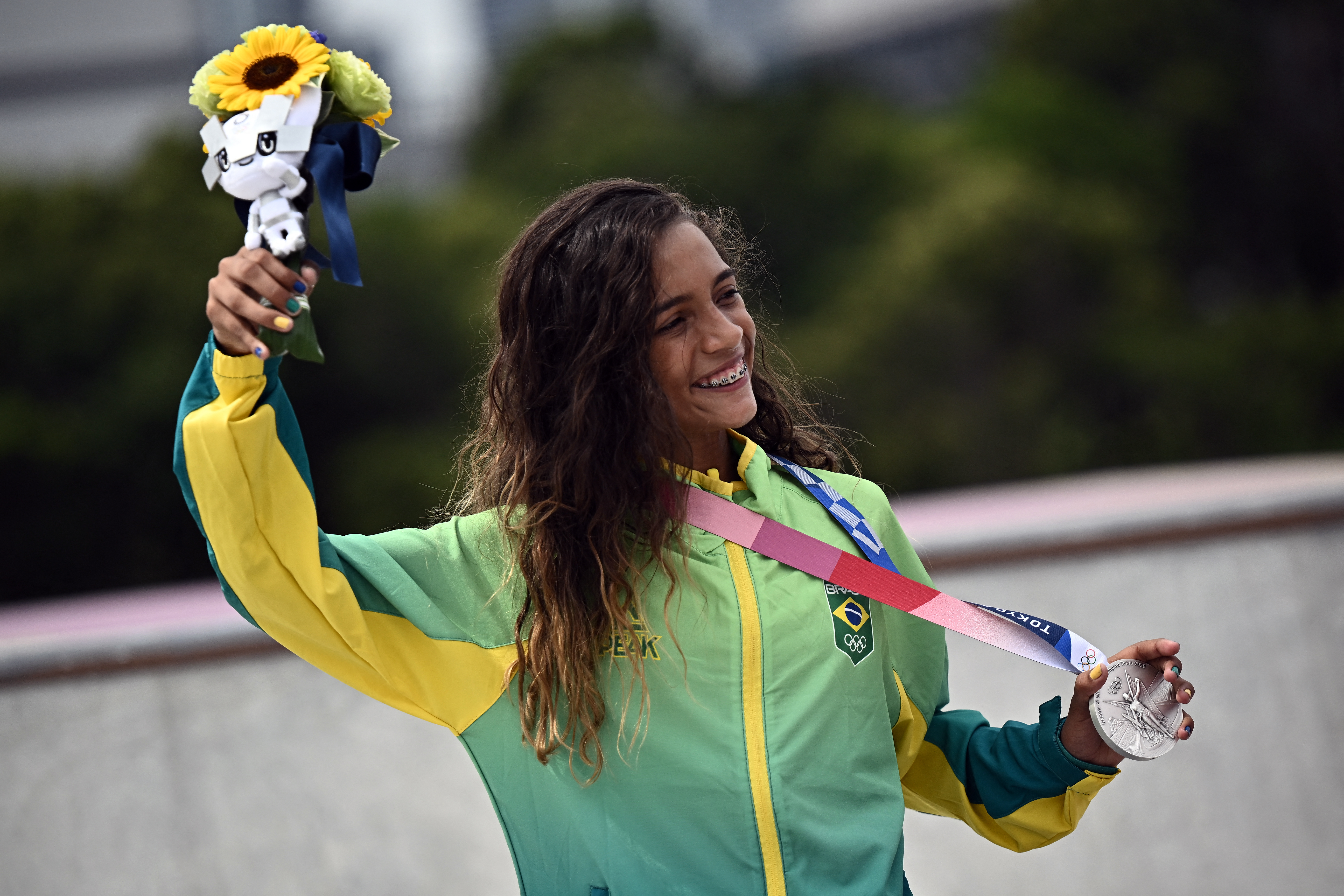 Ella es Rayssa Leal, la brasileña de 13 años que ganó medalla olímpica