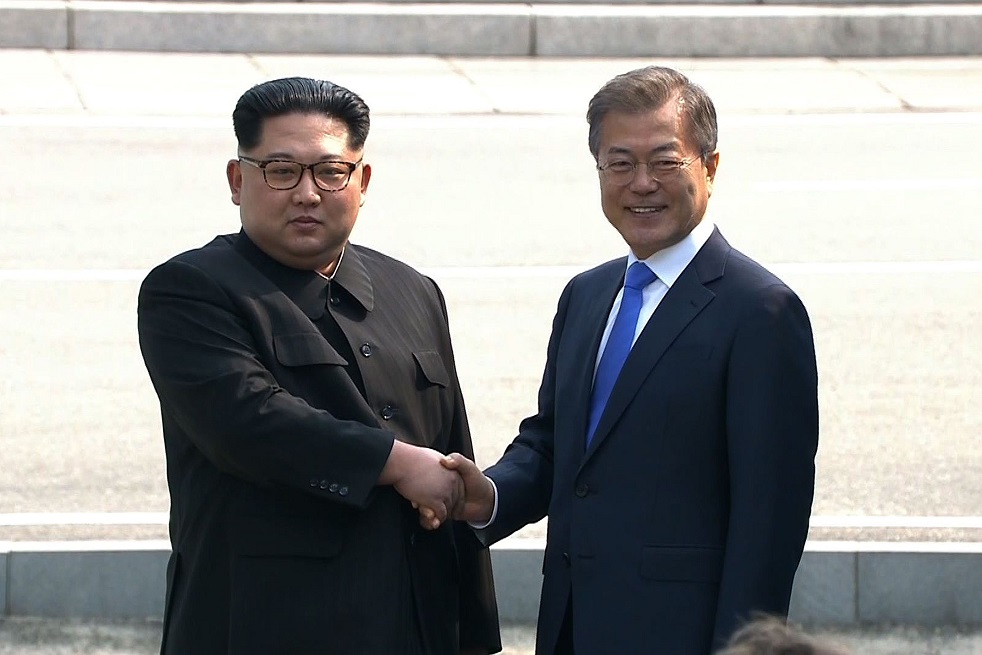 Líderes de Corea del Norte y Corea del Sur ya están reunidos
