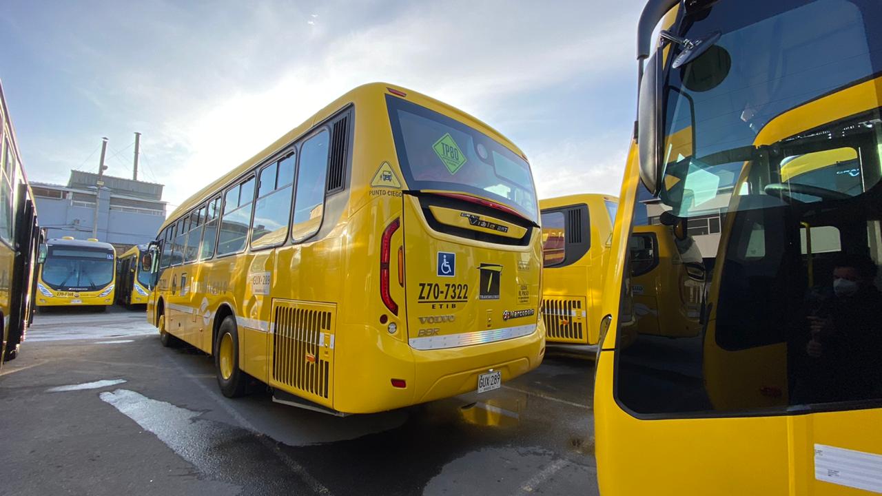 Con la puesta en funcionamiento de los nuevos vehículos, serán en total 563 los buses zonales nuevos que han sido vinculados este año al componente zonal.