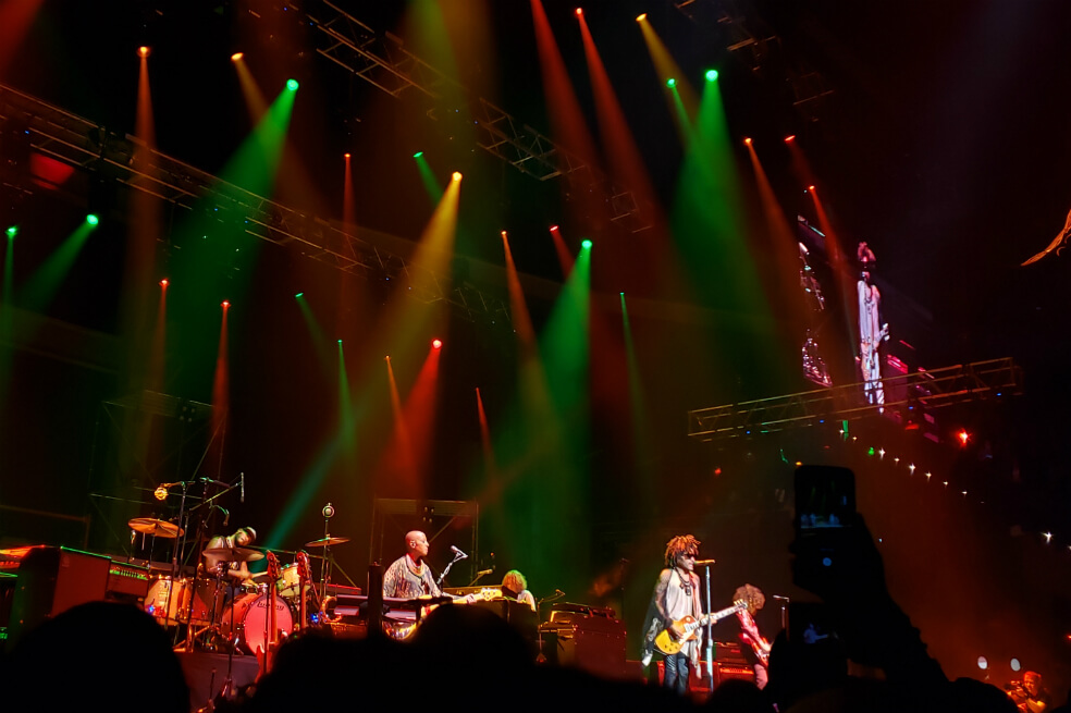 En fotos: así se vivió el concierto de Lenny Kravitz en Bogotá