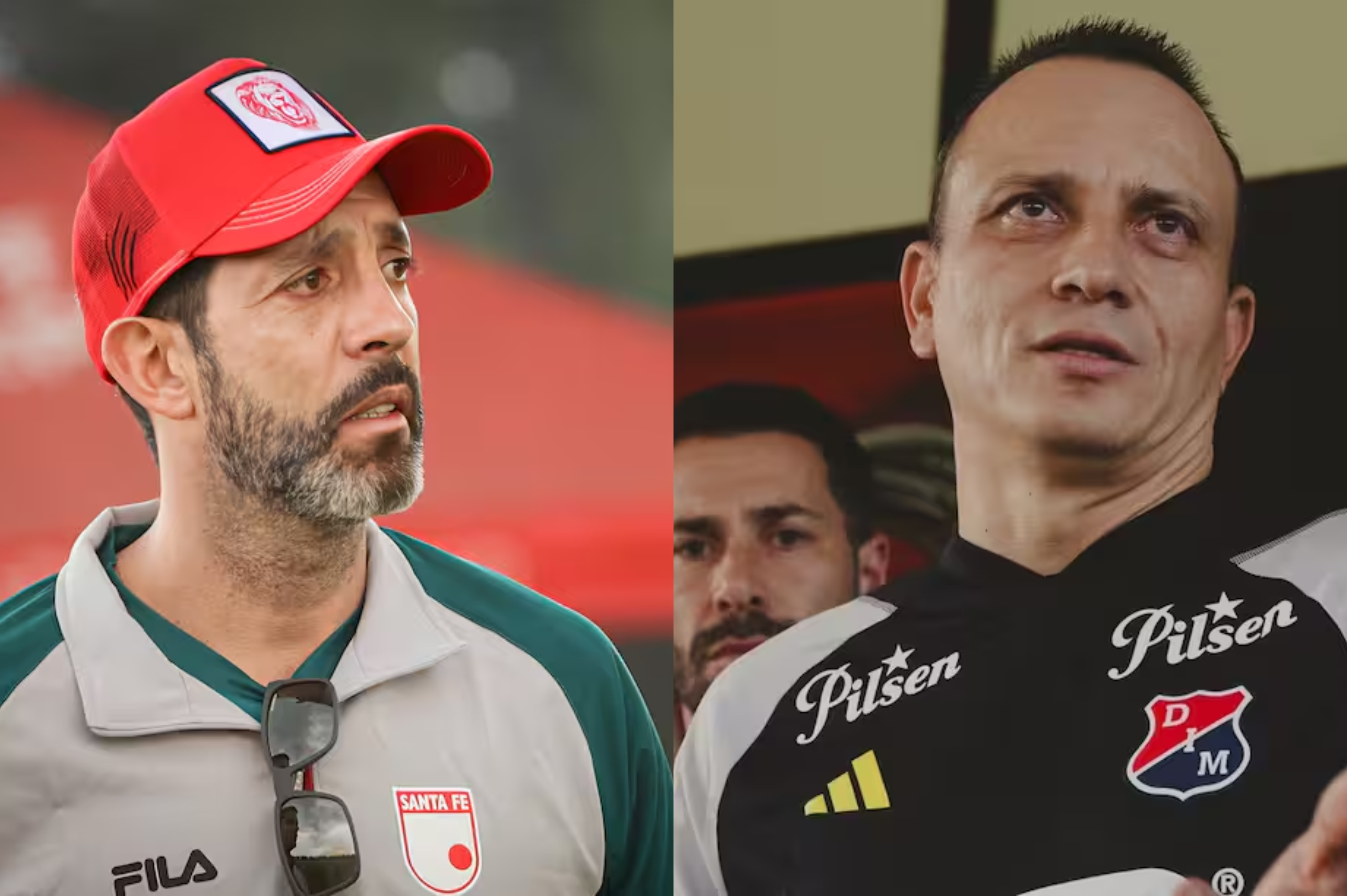 El Santa Fe de Jorge Bava se mide con el Medellín de Alejandro Restrepo en la final.