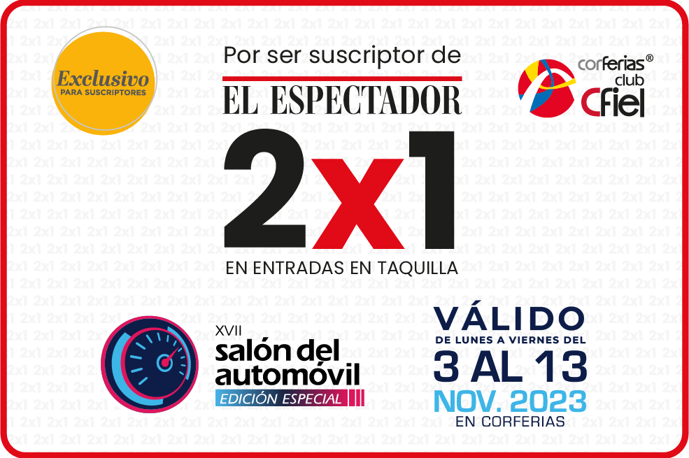 Dos entradas al precio de una para el Salón del Automóvil en Corferias