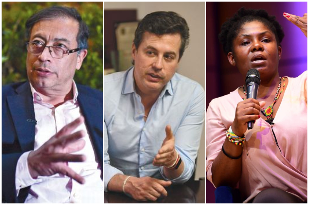 Petro, Galán y Márquez, los únicos precandidatos con imagen favorable