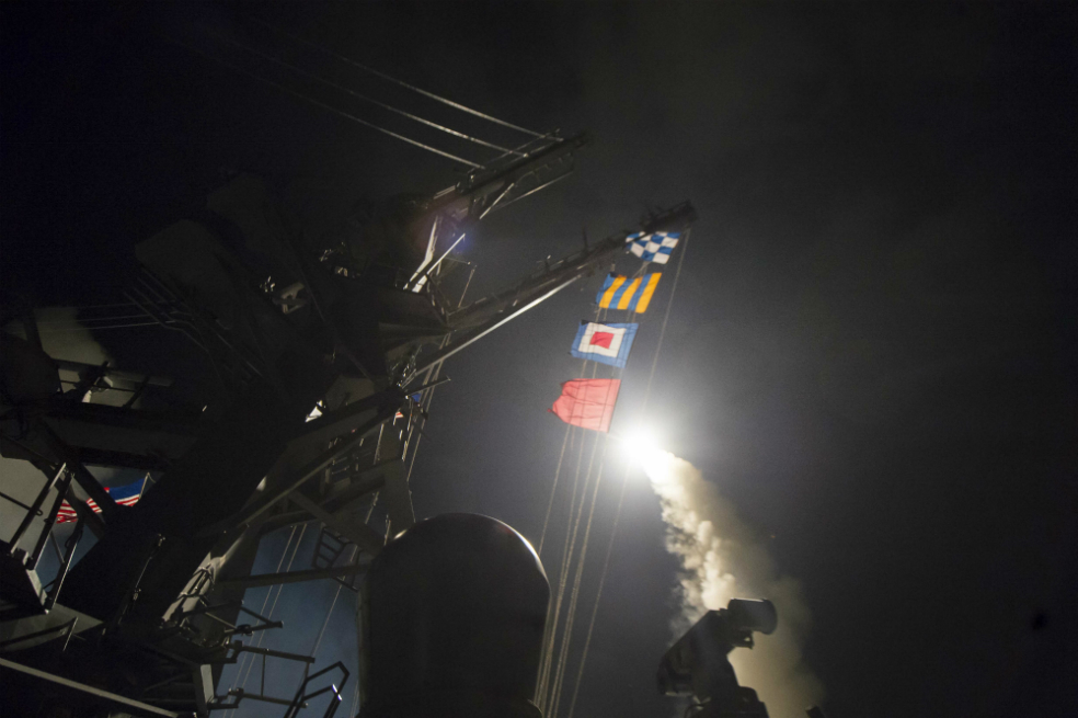 Televisión siria califica como «agresión» los bombardeos estadounidenses