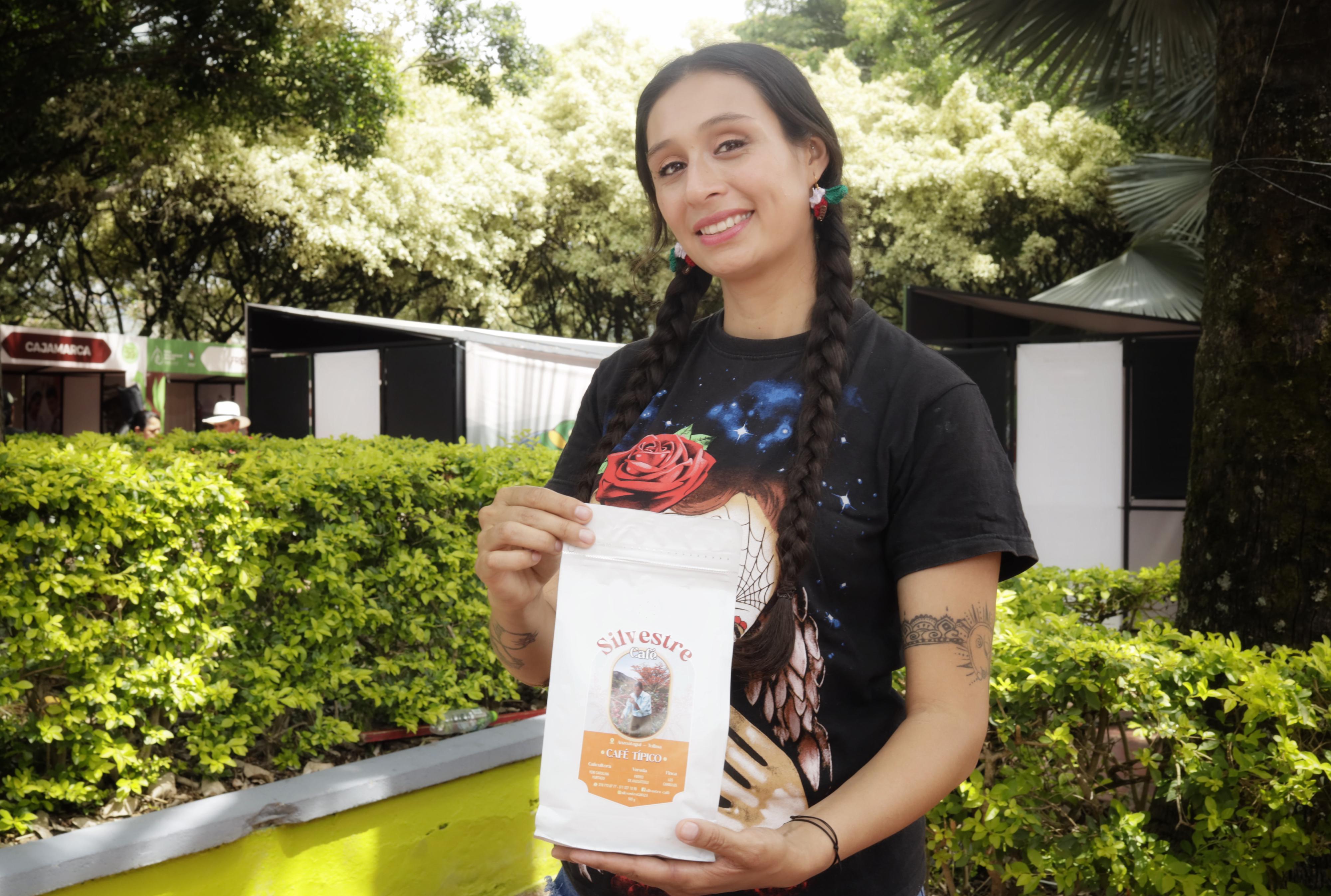 Silvestre café es el emprendimiento de Carolina Hurtado.