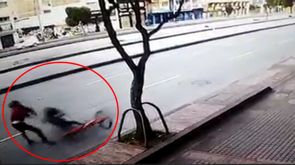 Video: Así roban bicicletas en la avenida Caracas con calle 13, centro de Bogotá