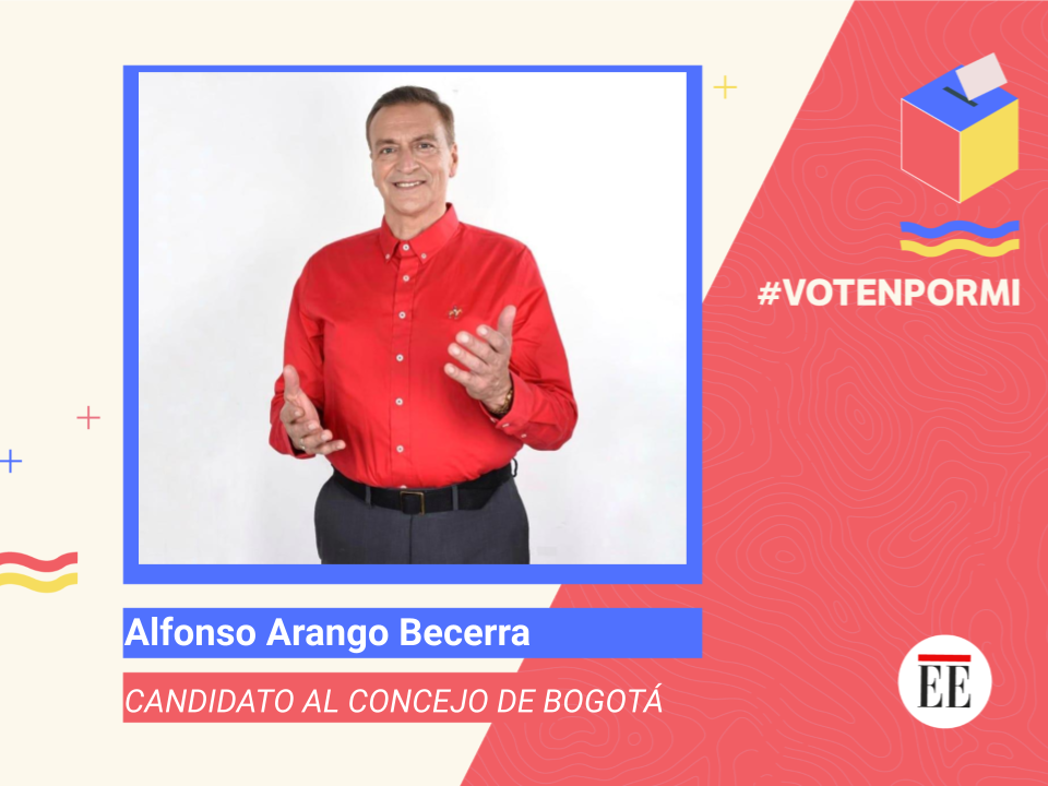 Alfonso Arango Becerra luchará por la fe, la vida y la familia #Votenpormí