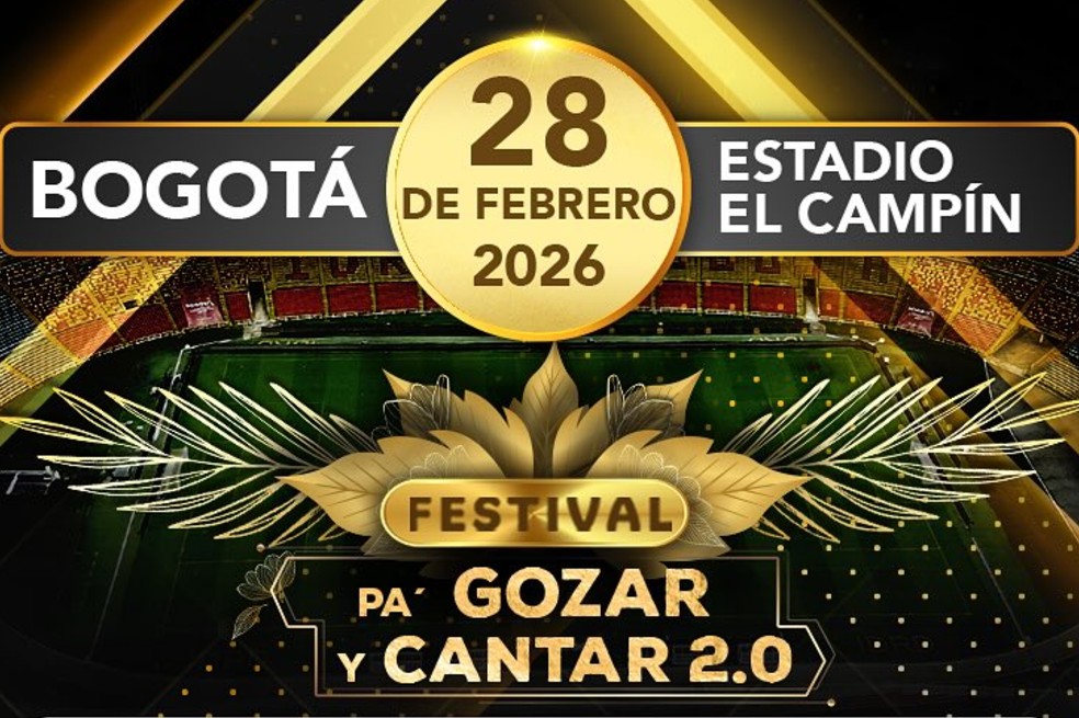 Esta es la nueva fecha del Festival Pa’ Gozar y Cantar 2.0: ¿Qué artistas habían confirmado?