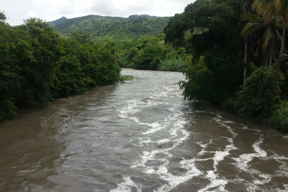 El río Bogotá a la altura del municipio de Tocaima. /CAR
