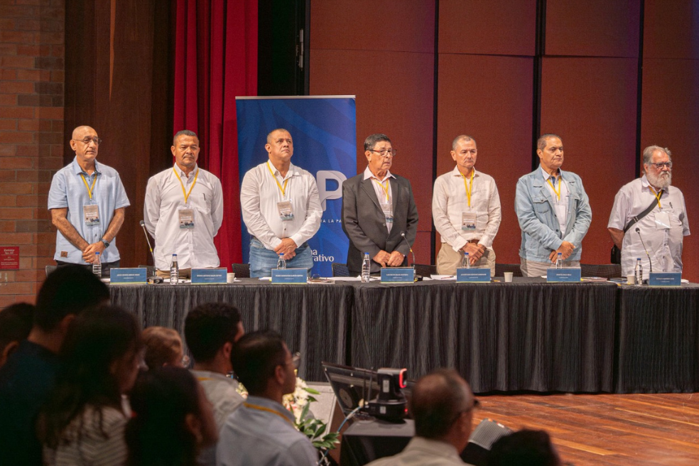 Excomandantes del Bloque Noroccidental de las antiguas Farc.