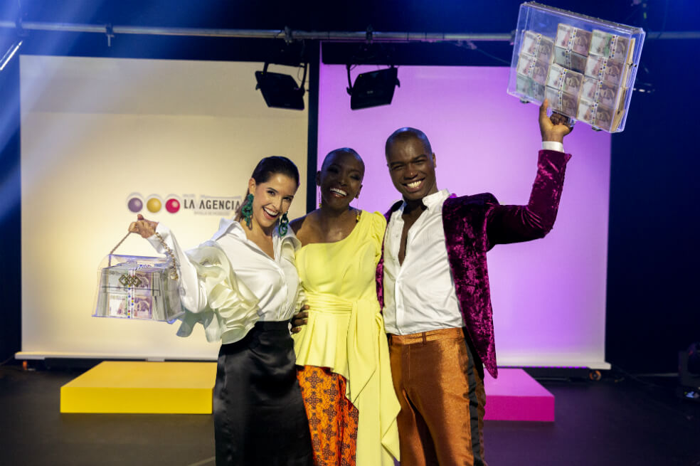 Jhan Mena y Andrea Rubio, ganadores de «La agencia: batalla de modelos»