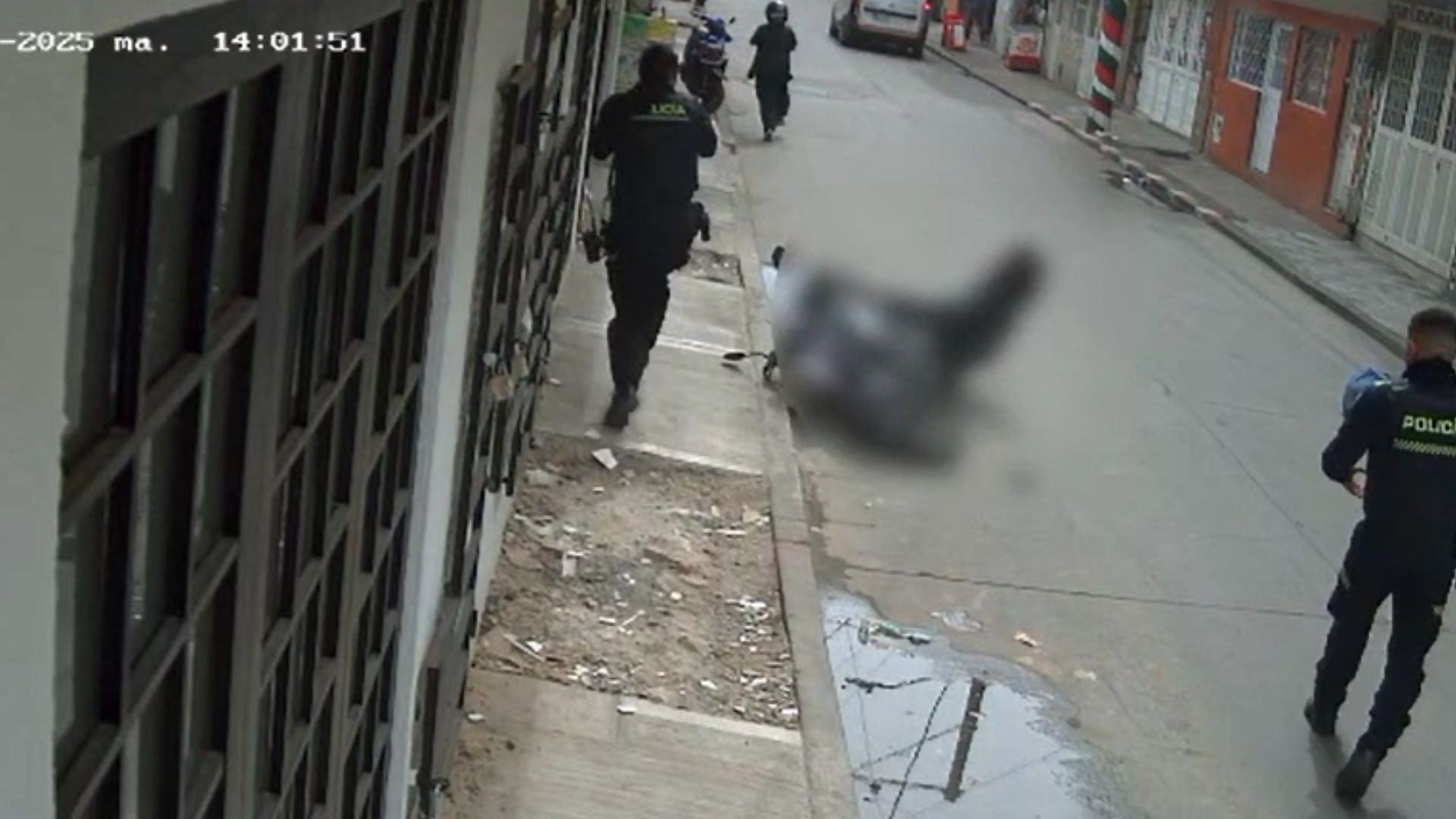 Se conoce video del sicariato en Bosa que dejó dos muertos y una mujer capturada
