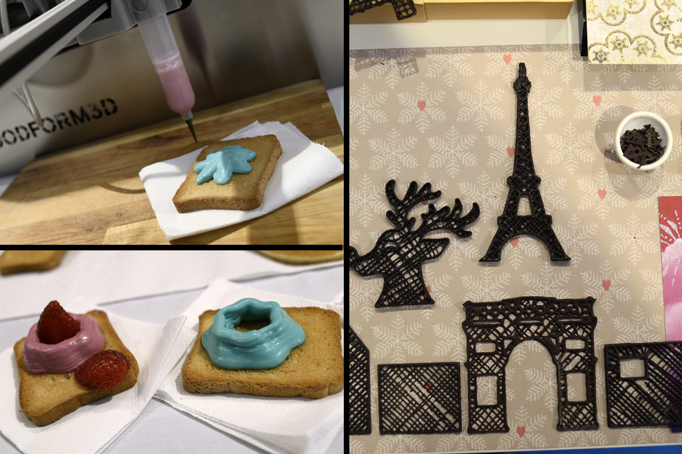 Impresoras 3D se trasladan al mundo de la comida