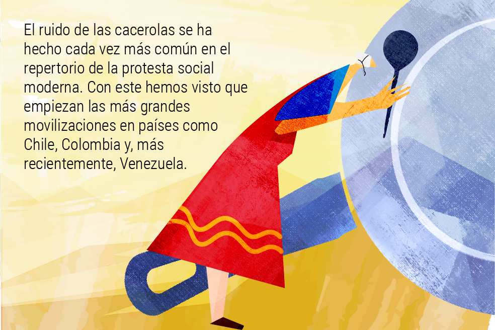 ¿Fue un invento chileno o venezolano? La larga historia de los ‘cacerolazos’