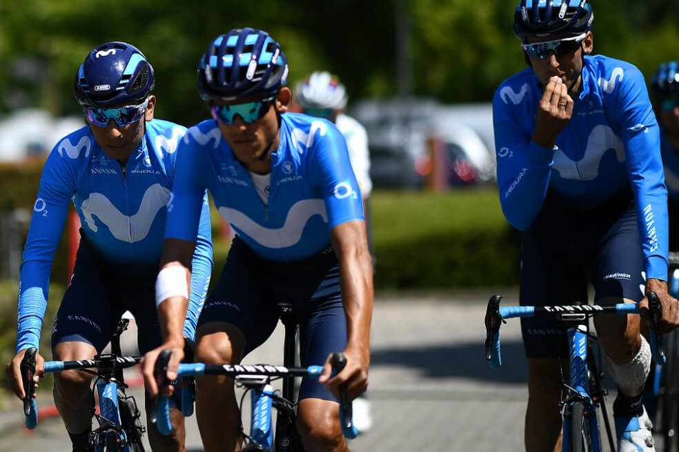 Nairo, disgustado tras la contrarreloj por equipos