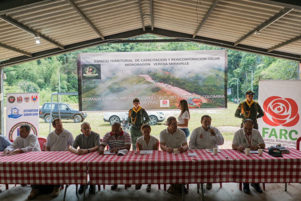 En el Espacio Territorial y de Reincorporación de Miravalle hay más de 90 excombatientes de las Farc en proceso de reincorporación a la vida civil./Andrés Cardona. 