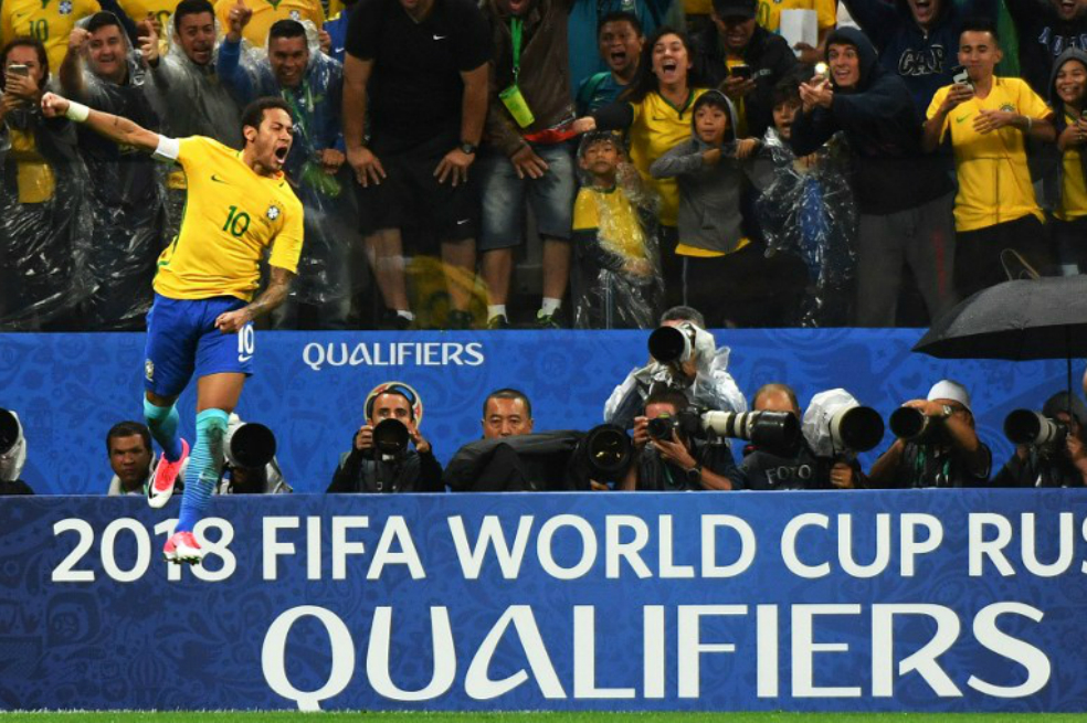 Brasil ratificó su clasificación a Rusia 2018 y dejó a Paraguay en la cuerda floja