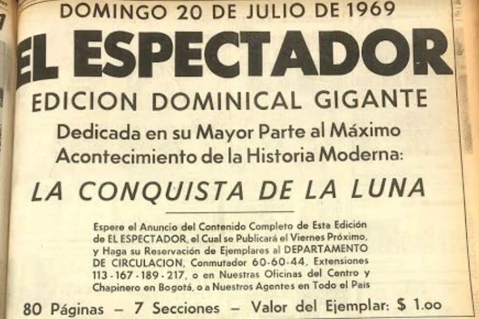 La llegada del hombre a la Luna, el hecho que marcó la publicidad en Colombia