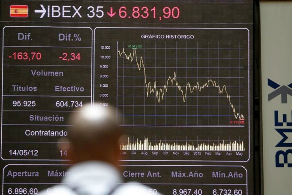 Principales bolsas europeas cierran en rojo lastradas por Portugal y China