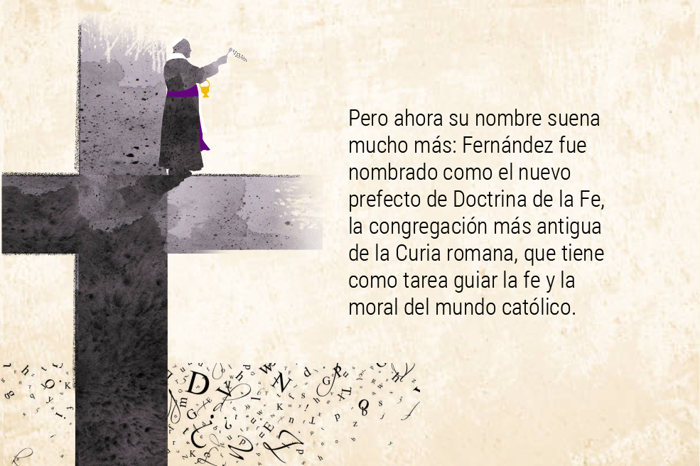 Así es “Tucho” Fernández, el polémico escritor fantasma de las reflexiones del papa Francisco.