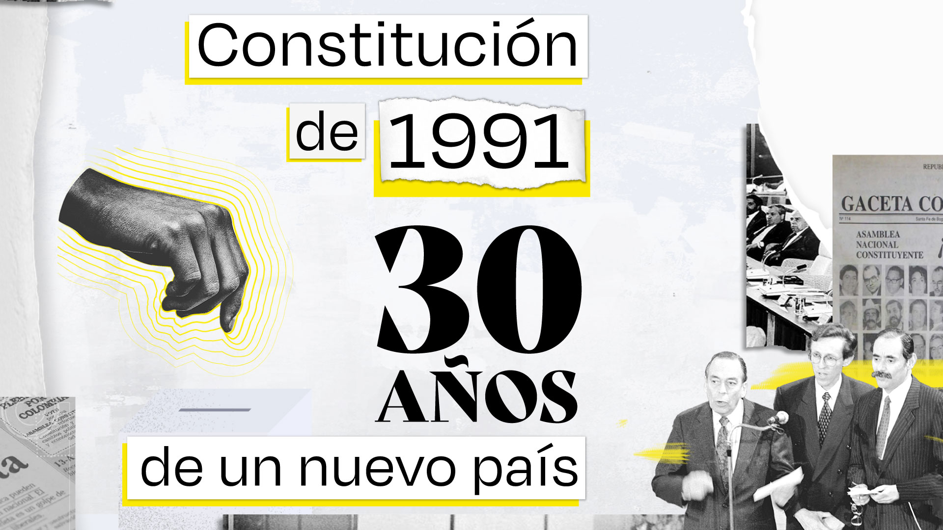 Constitución política de 1991: 30 años de un nuevo país