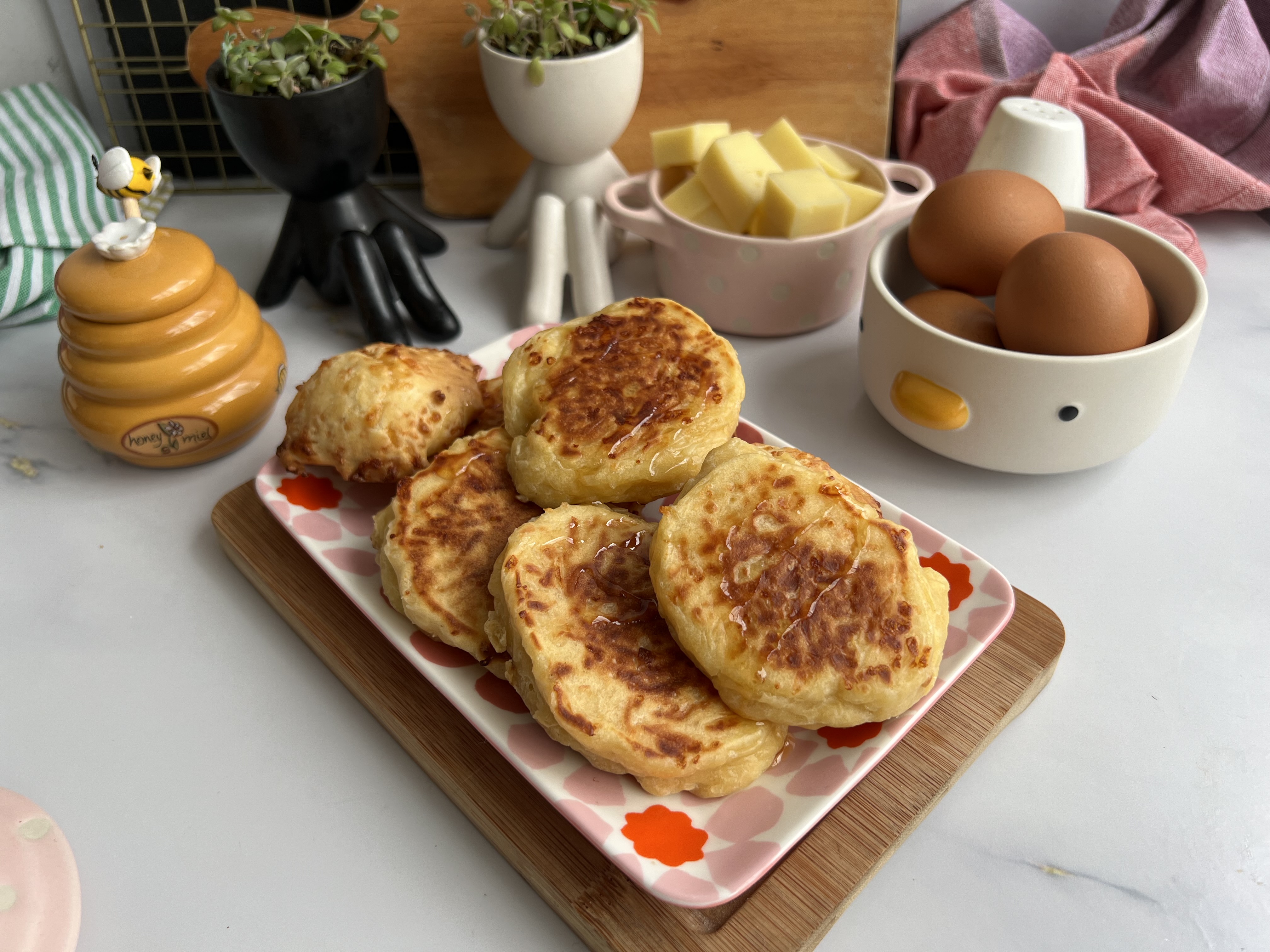 Panes de queso caseros esponjosos y fáciles de preparar