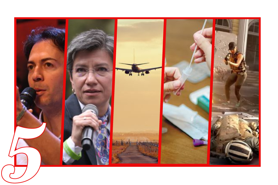 Las cinco noticias del día: investigación a Claudia López, Daniel Quintero y más