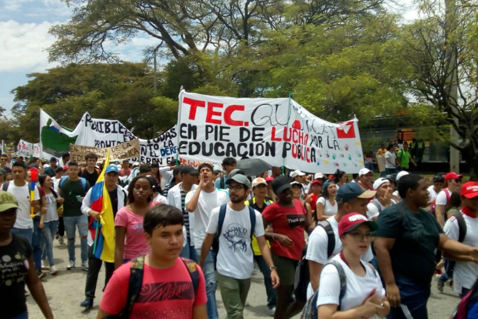 Marchas del 10 de octubre en Cali, Colombia / Laura Lenis