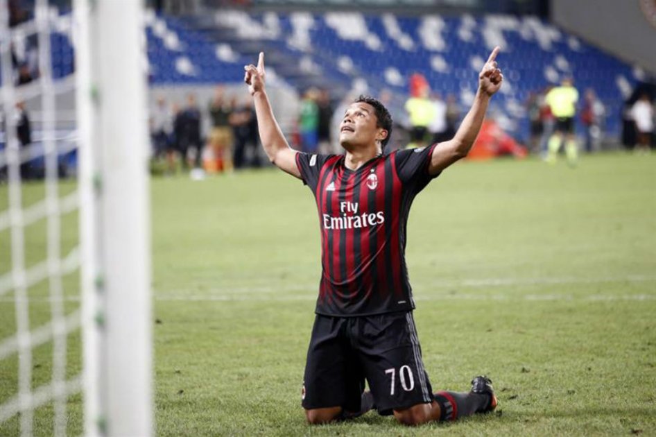 «Mi deseo es jugar en Europa, pero con la camiseta del Milan»: Carlos Bacca