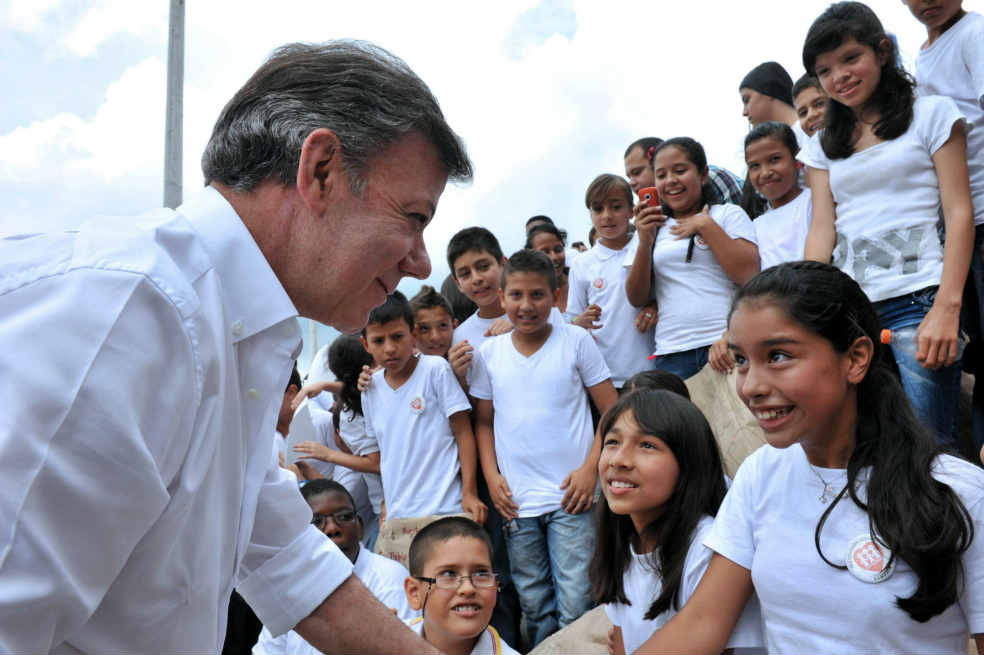 «La paz es su victoria»: Santos