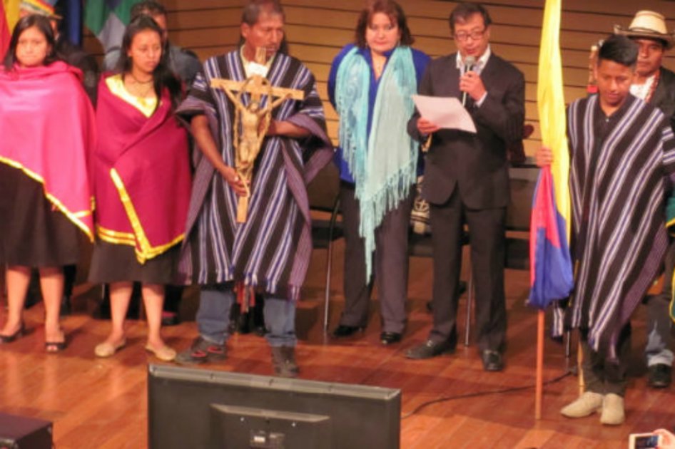 Líderes indígenas de Bogotá tomaron posesión de sus cargos