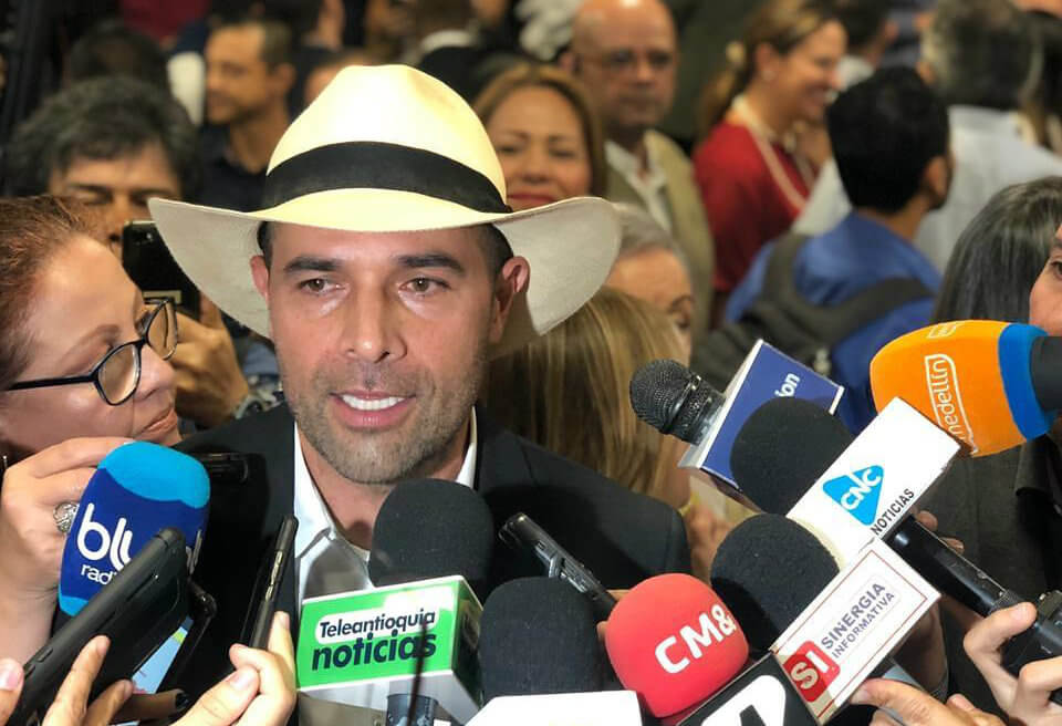 Centro Democrático escoge a Andrés Guerra como candidato a la gobernación de Antioquia