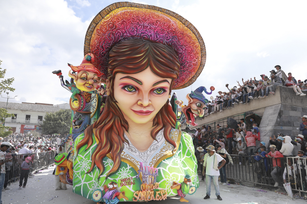 Así fue el cierre del Carnaval de Negros y Blancos en Pasto