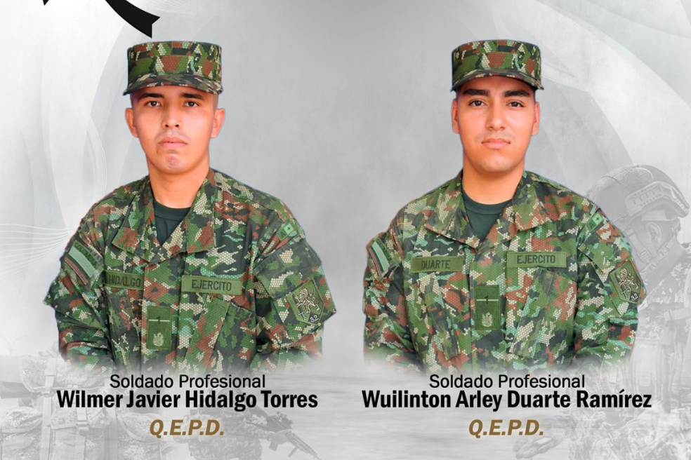 Ataque del Clan del Golfo en Antioquia deja dos soldados muertos