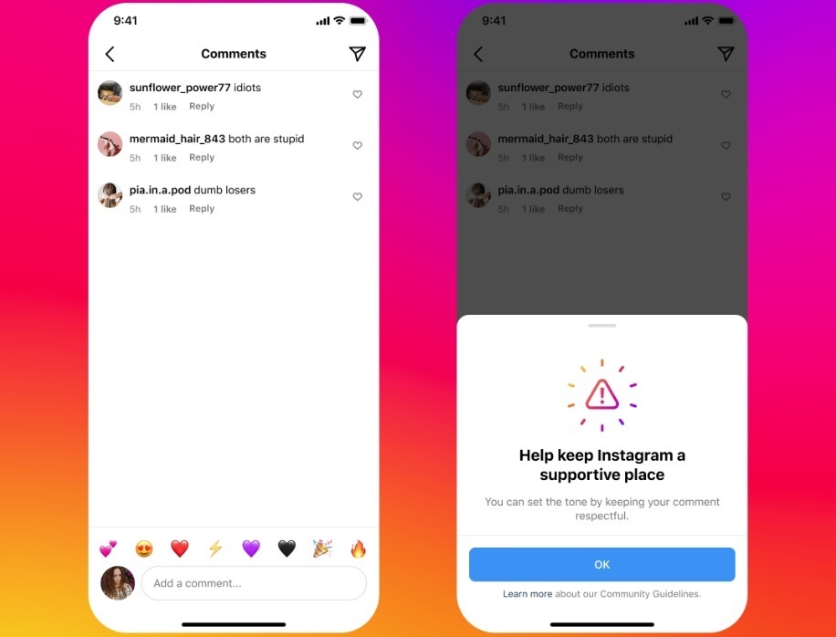 Nuevas actualizaciones con las que Instagram busca ser más amable
