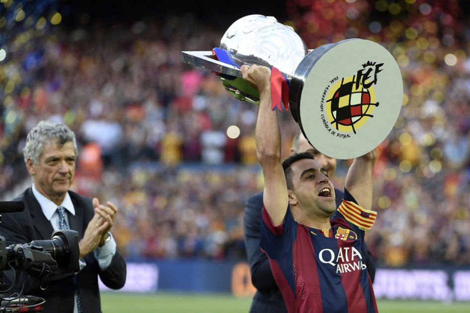 Barcelona empató con Deportivo de La Coruña en la despedida de Xavi