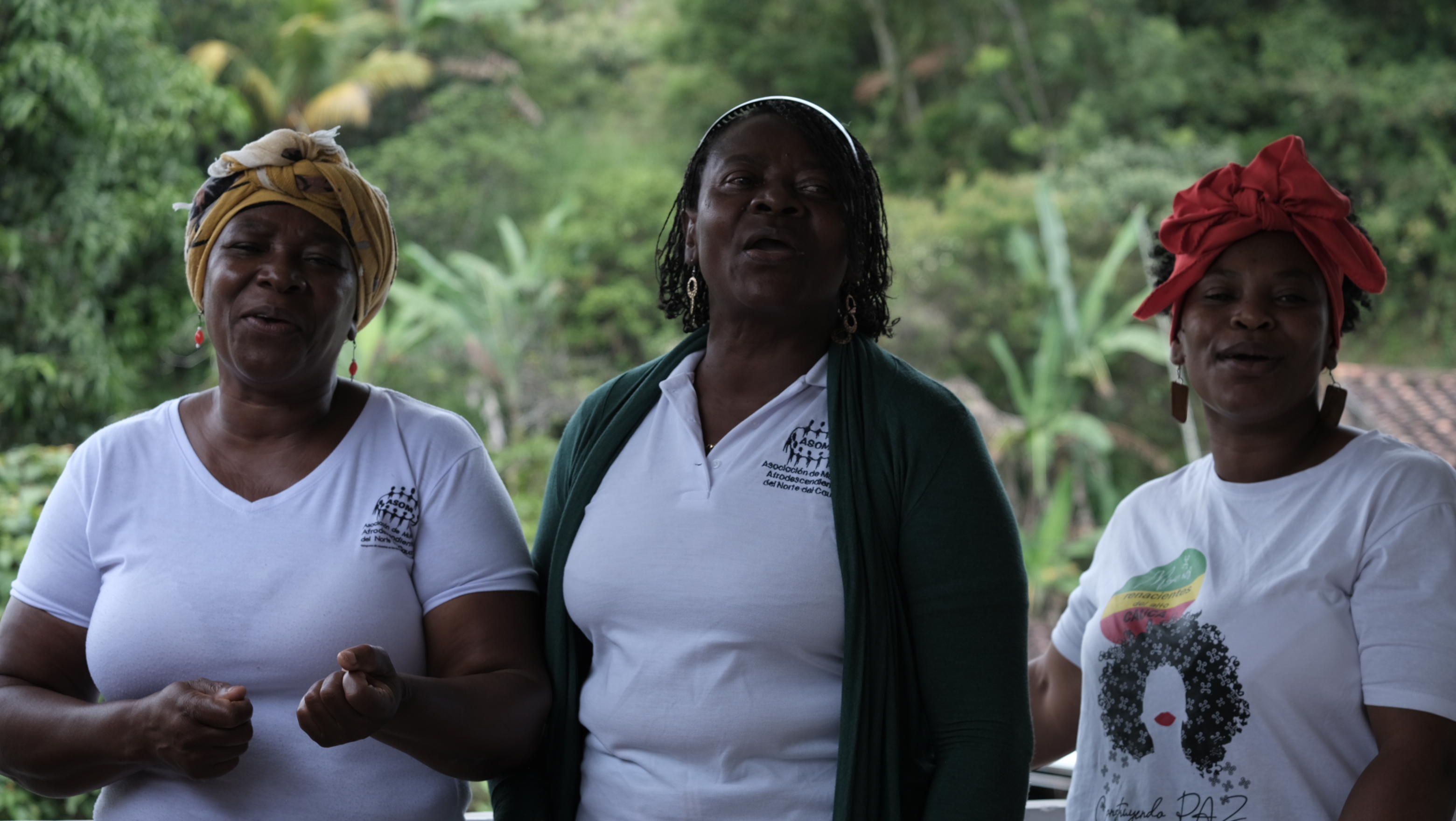 Las mujeres afro del norte del Cauca.