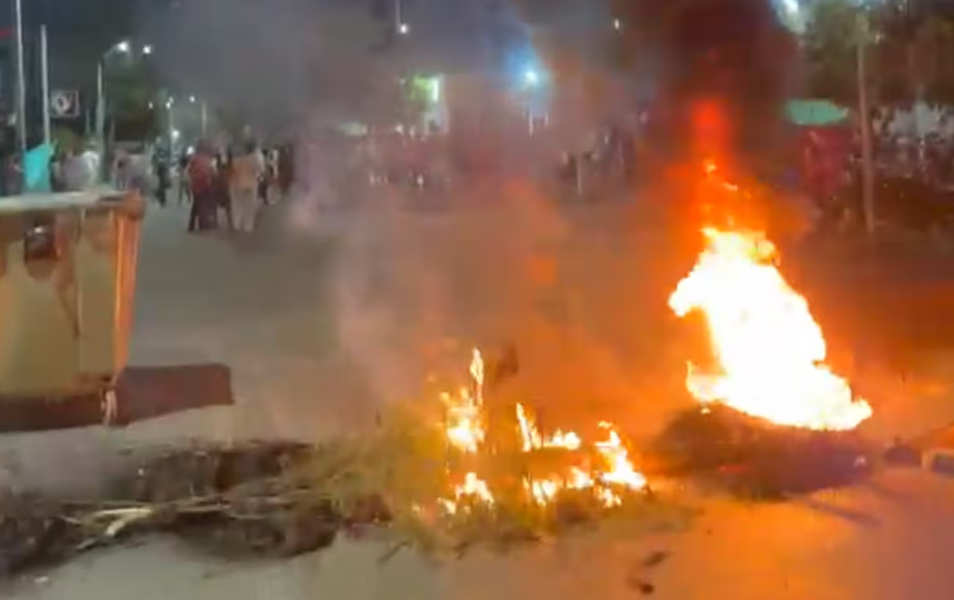 Habitantes de Cartagena protestan para exigir mejoras en el servicio de agua