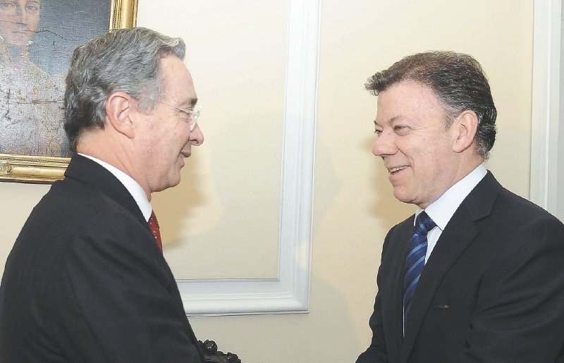 Cara a cara Santos-Uribe