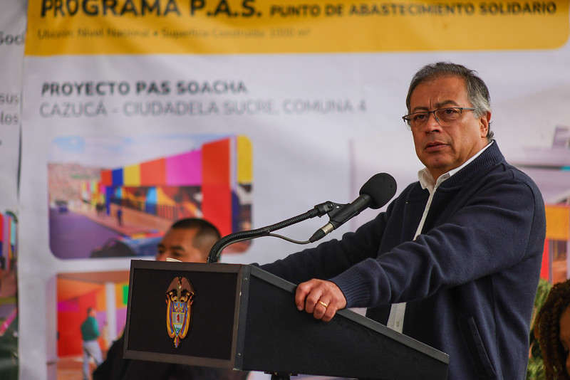 El presidente Gustavo Petro.