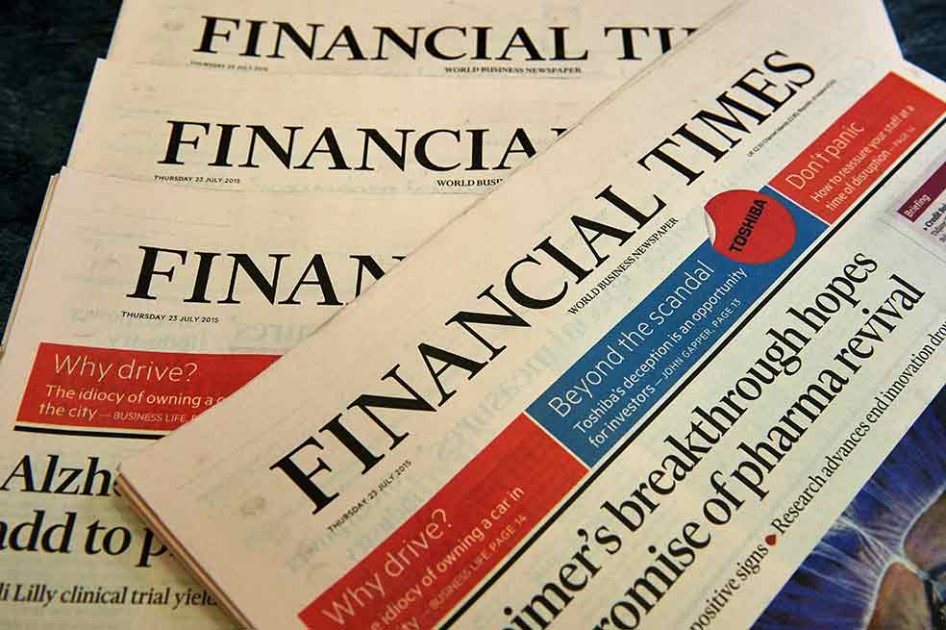 Financial Times fue vendido al grupo de medios japonés Nikkei