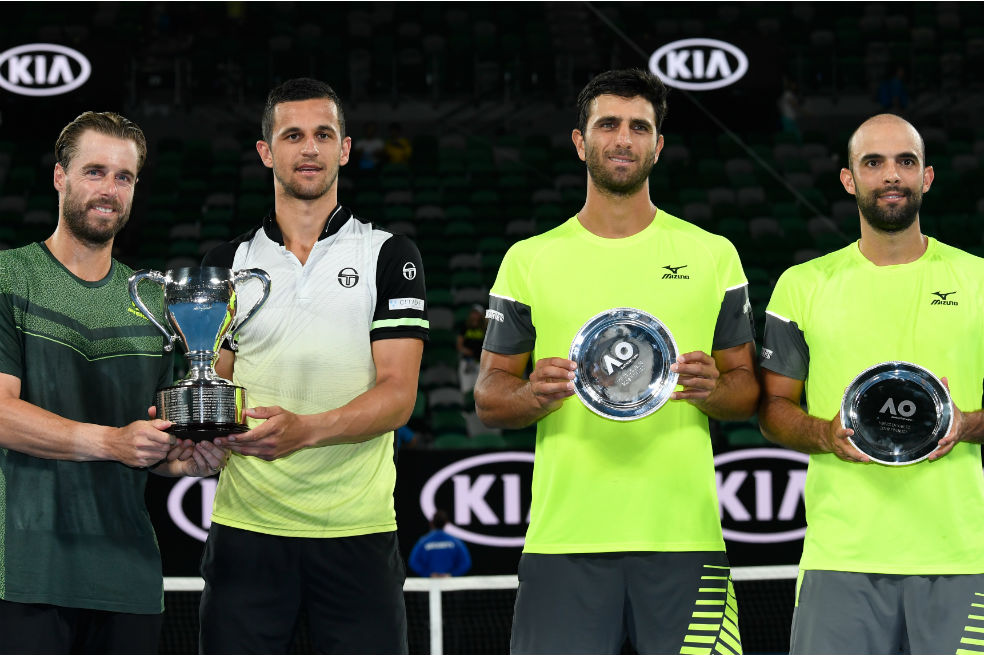 Gracias: Juan Sebastián Cabal y Robert Farah son subcampeones del Abierto de Australia