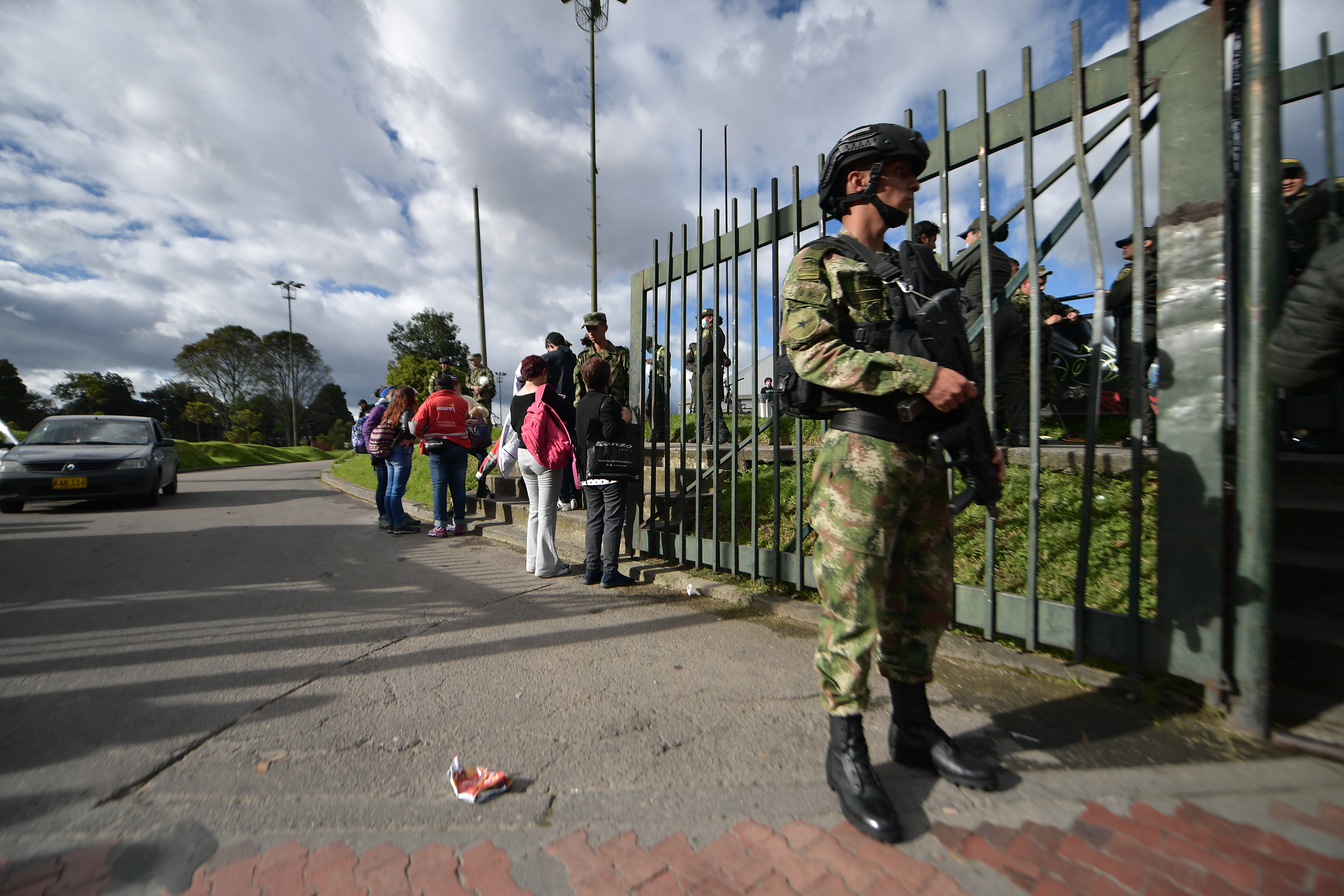 Jornada de reclutamiento y definición de situación militar en Bogotá