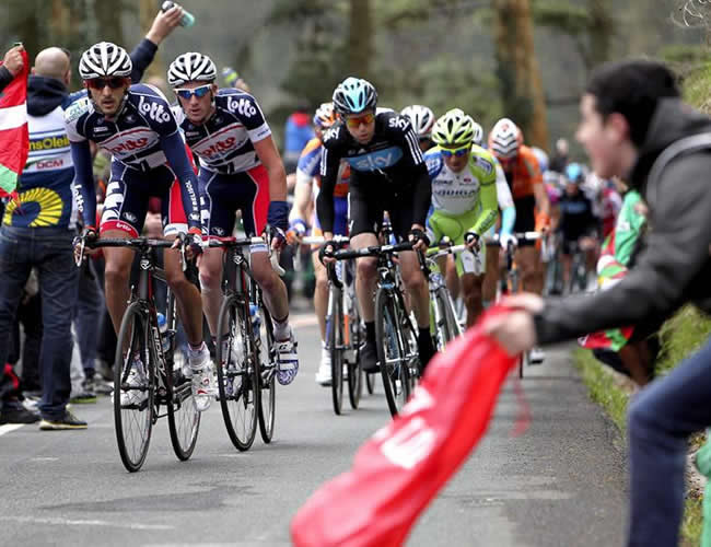 Colombiano Sergio Luis Henao terminó segundo en la Vuelta a Burgos