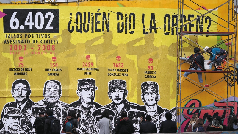 Intimidaciones y allanamientos: así se hizo el mural “¿Quién dio la orden?”