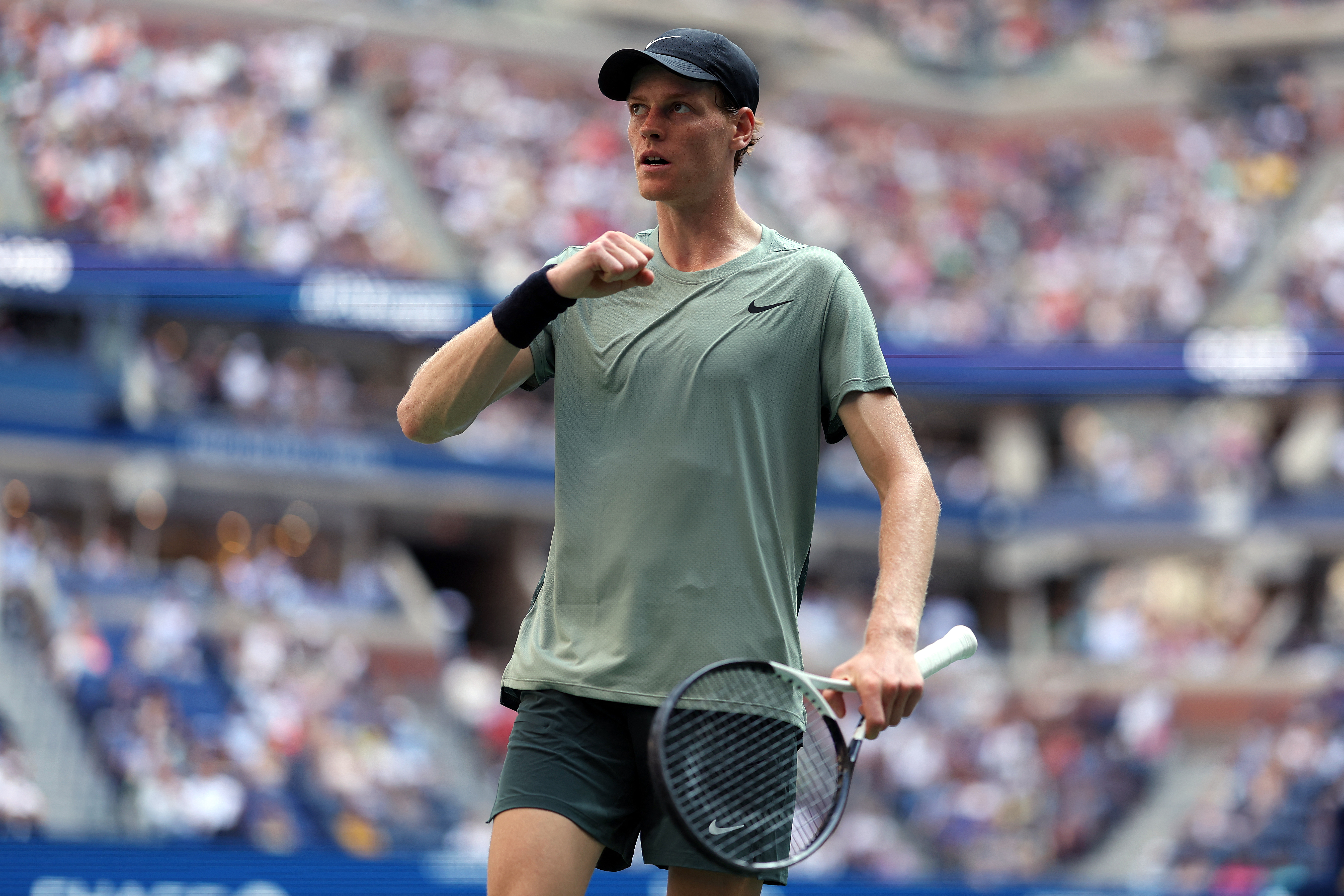 Jannik Sinner y Carlos Alcaraz cumplen en la primera ronda del US Open