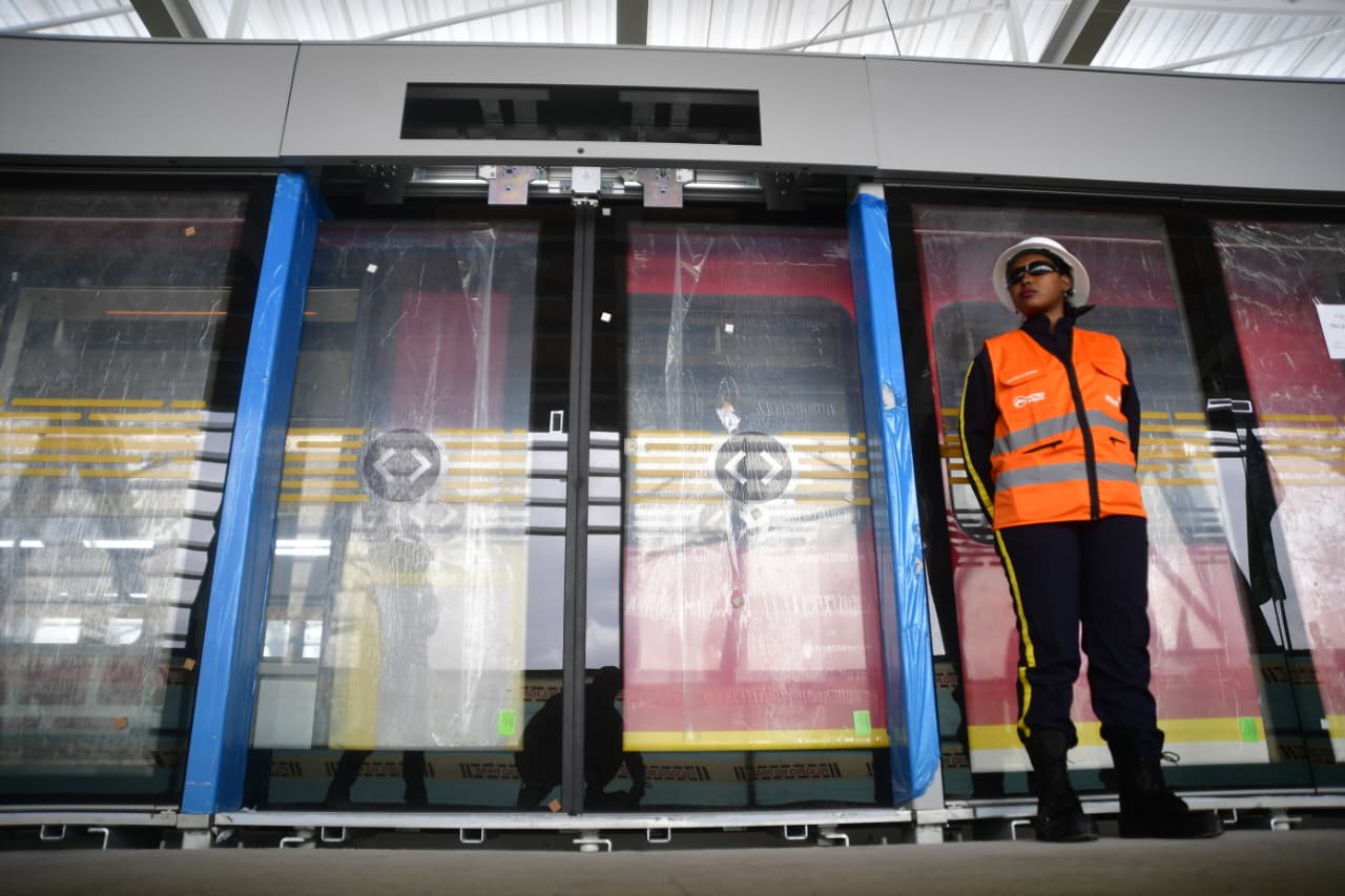 Pruebas autónomas del Metro de Bogotá, mayo 29 de 2026.